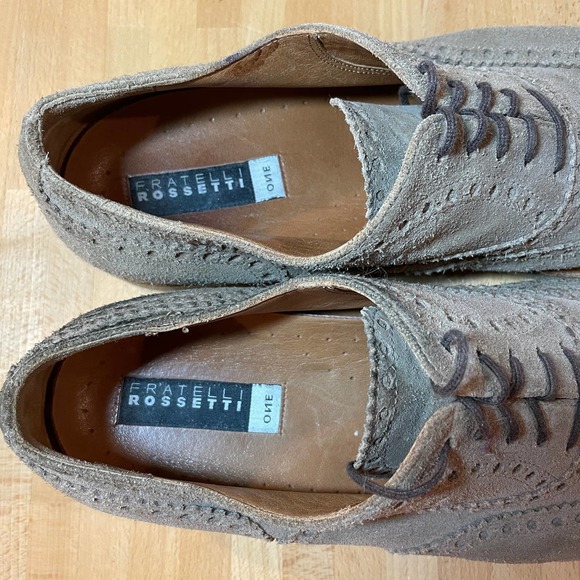 Fratelli Rosetti Suede Wingtip Brogues - Picture 3 of 9